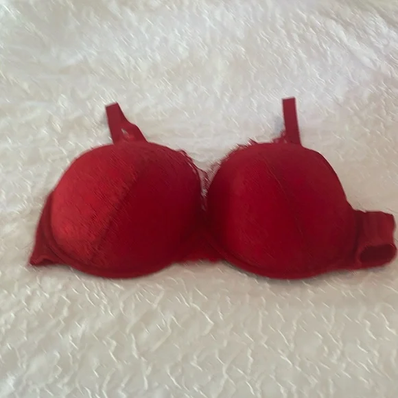 Red Lace Bra - Picture 1 of 5
